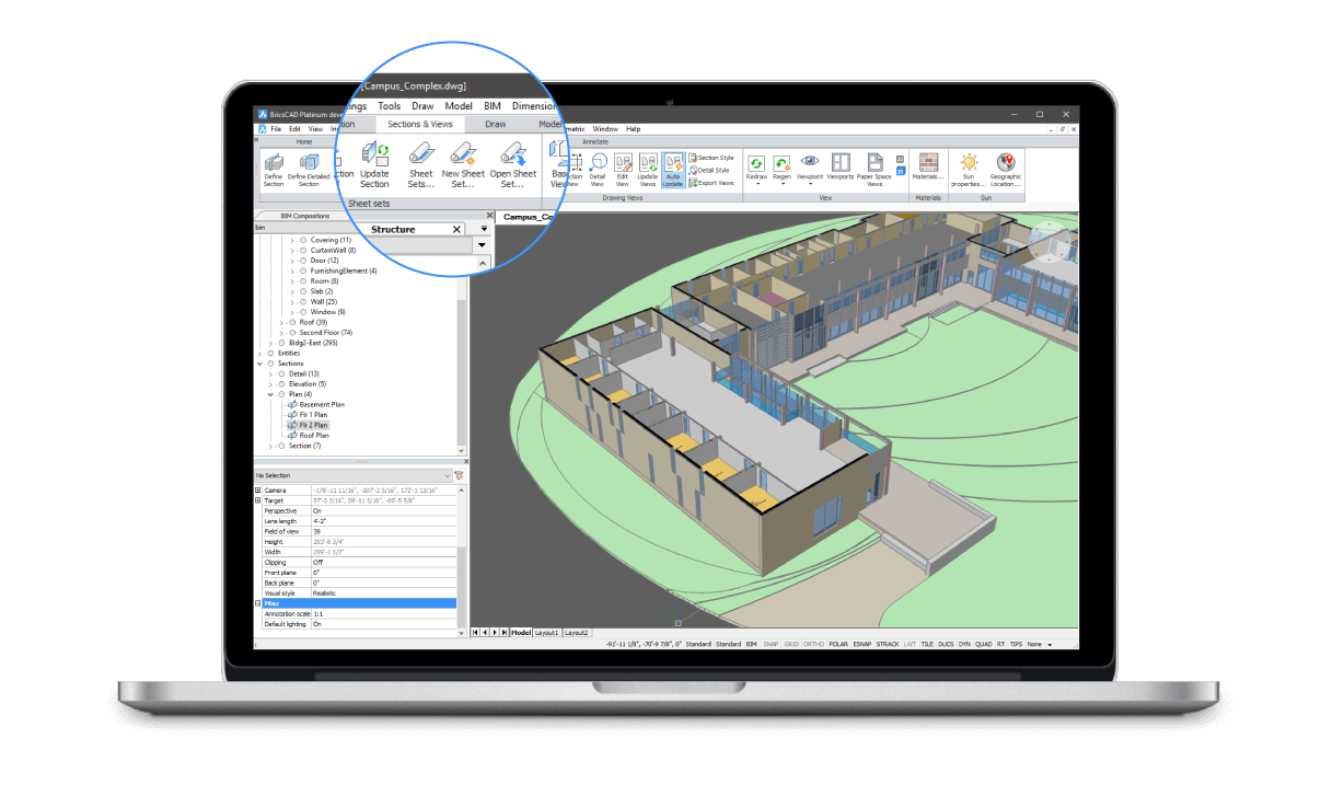 bricscad-interface-laptop