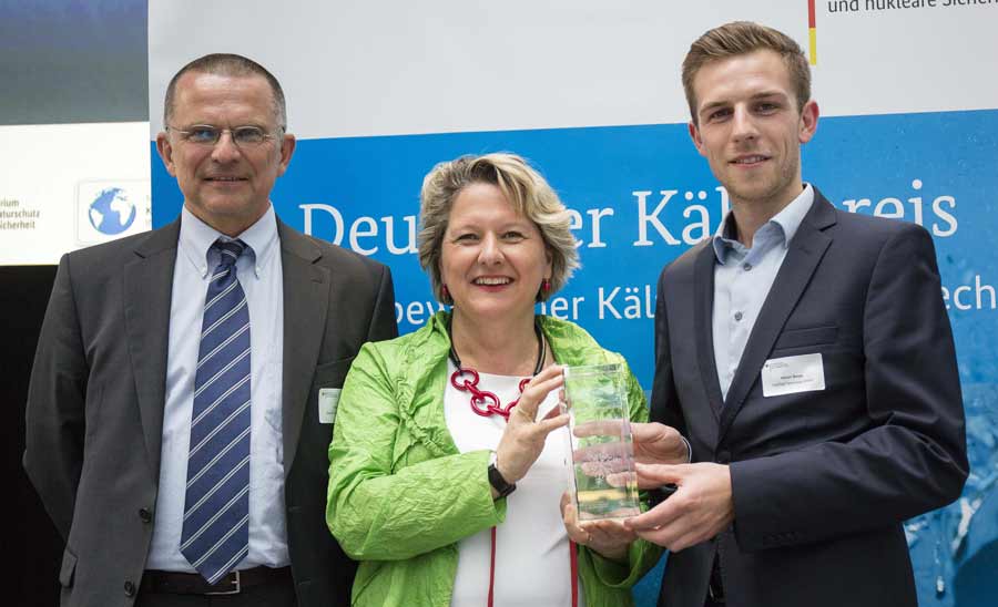 Svenja-Schulze-Diagnostic-Equipment premiato governo tedesco efficienza